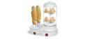 Orava HM-04 hotdogovač s možností přípravy vajec, 400 W, až 6 párků, bílá