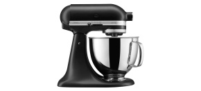 KitchenAid Artisan 5KSM125EBM Kuchyňský robot - 10 rychlostí, planetární systém, celokovová konstrukce, matná černá