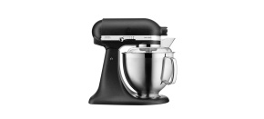 KitchenAid Artisan 5KSM185PSEBK Kuchyňský robot - 10 rychlostí, planetární systém, celokovová konstrukce, černá