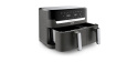 Tefal Dual Easy Fry & Grill 2v1 Horkovzdušná fritéza, Černá