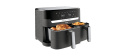 Tefal Dual Easy Fry & Grill 2v1 Horkovzdušná fritéza, Černá