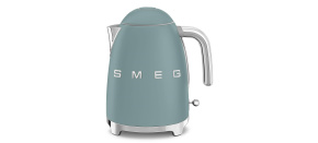 Smeg KLF03EGMEU, rychlovarná konvice, 1,7 l, (7 šálků), 2400 W, styl 50. let, smaragdově zelená
