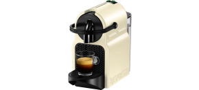 DeLonghi Nespresso Inissia EN80.CW kapslový kávovar, béžový, 19 bar, ohřev 25 s, nádržka 0,7 l, Espresso a Lungo
