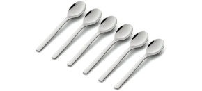 WMF Sada lžiček na kávu Nuova, 6 ks, nerezová ocel WMF Sada lžiček na kávu Nuova, 6 ks, nerezová ocel