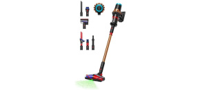 BAZAR - Dyson V16 Piston Animal + Sada pro šetrný detailní úklid černá/měděná tyčový vysavač - Poškozený obal (Komplet)