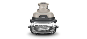 Ninja FN101EUST Crispi, přenosná horkovzdušná fritéza, 4v1, šedá, příkon 1700 W, skleněné nádoby 1,4 l a 3,8 l, bez PFAS Ninja FN101EUST Crispi, přenosná horkovzdušná fritéza, 4v1, šedá, příkon 1700 W, skleněné nádoby 1,4 l a 3,8 l, bez PFAS