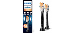 Philips Sonicare A3 Premium All-in-one Prestige HX9092/88, černá, 2ks, náhradní hlavice