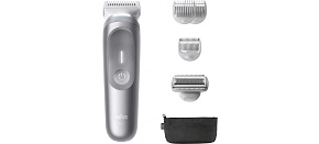 Braun BG7550 tělový zastřihovač, 4 nástavce, 100% omyvatelný, technologie SmoothShave, výdrž 100 min, nerezové čepele Braun BG7550 tělový zastřihovač, 4 nástavce, 100% omyvatelný, technologie SmoothShave, výdrž 100 min, nerezové čepele