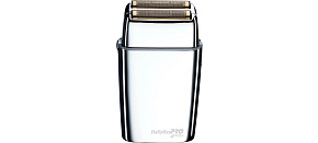 BaByliss PRO FXFS2E planžetový holicí strojek, stříbrný, celokovové provedení, dvojitá planžeta, síťový i aku provoz BaByliss PRO FXFS2E planžetový holicí strojek, stříbrný, celokovové provedení, dvojitá planžeta, síťový i aku provoz