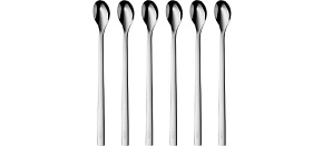WMF Sada lžiček na long drink nápoje, 6 ks, nerezová ocel