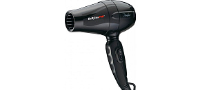 BaByliss PRO BAB5510E mini fén, 1200 W, duální napětí, difuzér, koncentrátor, černý BaByliss PRO BAB5510E mini fén, 1200 W, duální napětí, difuzér, koncentrátor, černý