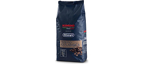 DeLonghi Kimbo Espresso 100% Arabica zrnková káva 1 kg, pro kávomaty, espresso, karamelové tóny DeLonghi Kimbo Espresso 100% Arabica zrnková káva 1 kg, pro kávomaty, espresso, karamelové tóny