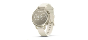 Garmin Lily® 2 Active, Lunar Gold / Bone Silicone Band Garmin Lily® 2 Active, Lunar Gold / Bone Silicone Band