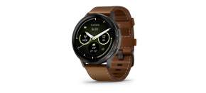 Garmin Venu 4 (45 mm) Slate / Černý silikonový řemínek a Hnědý kožený řemínek, EU (upravit kartu) Garmin Venu 4 (45 mm) Slate / Černý silikonový řemínek a Hnědý kožený řemínek, EU (upravit kartu)