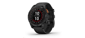 Garmin fenix® 7 Pro – Solar Edition, Gray / Black Band, EU Garmin fenix® 7 Pro – Solar Edition, Gray / Black Band, EU
