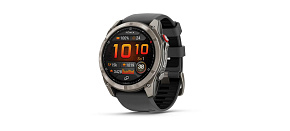 Garmin fenix® 8 Pro – 51 mm, AMOLED Sapphire, Titanium se silikonovým řemínkem Graphite/Black Garmin fenix® 8 Pro – 51 mm, AMOLED Sapphire, Titanium se silikonovým řemínkem Graphite/Black