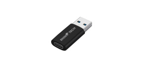 RhinoTech USB-C F na USB-A 3.0 M redukce, OTG. černá RhinoTech USB-C F na USB-A 3.0 M redukce, OTG. černá