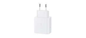 Samsung USB-C 45W Cestovní nabíječka + USB-C Datový Kabel White