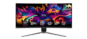 MSI LCD MPG 341CQPX QD-OLED, 34.18", 3440x1440, QD-OLED, 0,03ms, VESA 100x100, Black