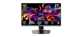 MSI LCD MAG 272QP QD-OLED X50,26.5" 2560x1440 QD-OLED,500Hz,178/178,300nits,VESA,HDMI,DP,USB-C,Audio,Black MSI LCD MAG 272QP QD-OLED X50,26.5" 2560x1440 QD-OLED,500Hz,178/178,300nits,VESA,HDMI,DP,USB-C,Audio,Black