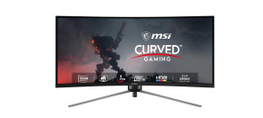 MSI LCD MAG 345CQR, 34" 3440x1440, 180Hz, 1ms, VESA, DP, HDMI, Audio, Black MSI LCD MAG 345CQR, 34" 3440x1440, 180Hz, 1ms, VESA, DP, HDMI, Audio, Black