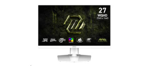 MSI LCD MAG 274QRFW E20, 27", 2560x1440, Rapid IPS, 0,5 ms, VESA 100x100, White MSI LCD MAG 274QRFW E20, 27", 2560x1440, Rapid IPS, 0,5 ms, VESA 100x100, White