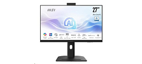 MSI PC AiO Modern AM273QP AI 1UMG-424XEU, Ultra 7 155H, 27" WQHD, Anti-Glare, 16GB, 1TB SSD, N/A, No OS, Black MSI PC AiO Modern AM273QP AI 1UMG-424XEU, Ultra 7 155H, 27" WQHD, Anti-Glare, 16GB, 1TB SSD, N/A, No OS, Black