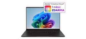 BAZAR - ASUS NTB Vivobook S16 (M5606WA-OLED022X), AI 9 HX 370, 16" 3200 x 2000, 32GB, 1TB SSD, AMD Radeon, W11 Pro,Black