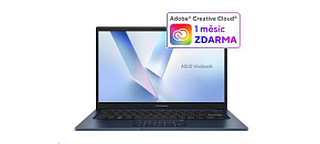 ASUS NTB Vivobook 14 (X1404VA-EB1578W), Core 5 120U, 15.6" 1920 x 1080, 16GB, 512GB SSD, Intel, W11 Home, Blue ASUS NTB Vivobook 14 (X1404VA-EB1578W), Core 5 120U, 15.6" 1920 x 1080, 16GB, 512GB SSD, Intel, W11 Home, Blue
