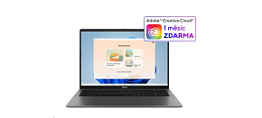 ASUS NTB Vivobook S16 (M3607KA-OLED058W), Ryzen AI 5 330, 16" 1920 x 1200, 32GB, 1TB SSD, Radeon, W11 Home, Gray