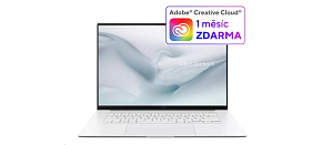 ASUS NTB Zenbook S 16 (UM5606GA-OLED176X), Ryzen™ AI 9 465, 16" 2880 x 1800, 32GB, 2TB SSD, Radeon 880M, W11 Home, White ASUS NTB Zenbook S 16 (UM5606GA-OLED176X), Ryzen™ AI 9 465, 16" 2880 x 1800, 32GB, 2TB SSD, Radeon 880M, W11 Home, White