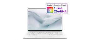 ASUS NTB Zenbook S 14 (UX5406AA-OLED081X), Ultra 9 386H, 14" 2880 x 1800, 32GB, 1TB SSD, Intel, W11 Pro, White ASUS NTB Zenbook S 14 (UX5406AA-OLED081X), Ultra 9 386H, 14" 2880 x 1800, 32GB, 1TB SSD, Intel, W11 Pro, White