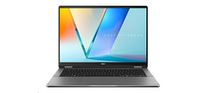 ASUS NTB Vivobook 14 Flip (TP3407SA-OLED548WZ), Ultra 5 226V, 14" 1920 x 1200, 16GB, 512GB SSD, IntelArc, W11 Home, Gray ASUS NTB Vivobook 14 Flip (TP3407SA-OLED548WZ), Ultra 5 226V, 14" 1920 x 1200, 16GB, 512GB SSD, IntelArc, W11 Home, Gray