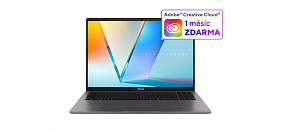 ASUS NTB Vivobook S 16 (M3607KA-OLED056WZ), AI 5 330, 16" 1920x1200, 32GB, 512GB SSD, Radeon, W11 Home, Matte Gray ASUS NTB Vivobook S 16 (M3607KA-OLED056WZ), AI 5 330, 16" 1920x1200, 32GB, 512GB SSD, Radeon, W11 Home, Matte Gray