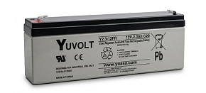 Baterie - YUVOLT Y2.3-12FR (12V; 2,3Ah; faston F1-4,7mm; životnost 3-5let) Baterie - YUVOLT Y2.3-12FR (12V; 2,3Ah; faston F1-4,7mm; životnost 3-5let)