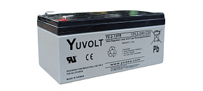 Baterie - YUVOLT Y3.2-12FR (12V; 3,2Ah; faston F1-4,7mm; životnost 3-5let) Baterie - YUVOLT Y3.2-12FR (12V; 3,2Ah; faston F1-4,7mm; životnost 3-5let)