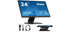 Iiyama ProLite T2454MSC-B3AG, Projected Capacitive, 10 TP, Full HD, USB, kit (USB), black Iiyama ProLite T2454MSC-B3AG, Projected Capacitive, 10 TP, Full HD, USB, kit (USB), black