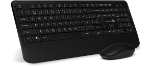 CONNECT IT Combo bezdrátová černá klávesnice + myš, CZ + SK layout CONNECT IT Combo bezdrátová černá klávesnice + myš, CZ + SK layout