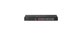 MERCUSYS switch MS126CP (24x100Mb/s,24xPoE+,2xGbE/SFPcombo,295W) MERCUSYS switch MS126CP (24x100Mb/s,24xPoE+,2xGbE/SFPcombo,295W)