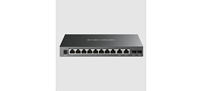 MERCUSYS switch MS112GMP (8xGbE,2xGbE,2xSFP,8xPoE+,110W,fanless) MERCUSYS switch MS112GMP (8xGbE,2xGbE,2xSFP,8xPoE+,110W,fanless)