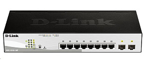 BAZAR - D-Link DGS-1210-10P 10-port Gigabit Smart+ PoE Switch, 8x GbE PoE+, 2x SFP, PoE 65W, fanless - Poškozený obal BAZAR - D-Link DGS-1210-10P 10-port Gigabit Smart+ PoE Switch, 8x GbE PoE+, 2x SFP, PoE 65W, fanless - Poškozený obal