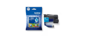 BROTHER INK LC-552C - cyan- cca 550stran, pro MFC-J3660 MFC-J3960