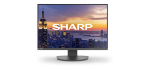 SHARP MT 24" MultiSync EA242W-BK, IPS TFT, 1920x1200, 300nit, 1000:1, 6ms, DP, DVI-D, HDMI, USB, Repro, Černý SHARP MT 24" MultiSync EA242W-BK, IPS TFT, 1920x1200, 300nit, 1000:1, 6ms, DP, DVI-D, HDMI, USB, Repro, Černý