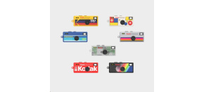 BAZAR - Kodak Charmera Keychain Digital Camera Blind Box - Poškozený obal (Komplet)