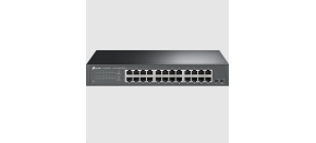 TP-Link switch TL-SG1024D (24xGbE, fanless)