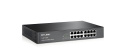 TP-Link TL-SF1016DS – 16portový černý Fast Ethernet switch