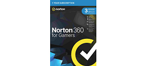 NORTON 360 FOR GAMERS 50GB CZ 1 uzivatel pro 3 zarizeni na 1 rok ESD 1+1 (50%) NORTON 360 FOR GAMERS 50GB CZ 1 uzivatel pro 3 zarizeni na 1 rok ESD 1+1 (50%)