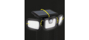 Panta TrioSolar vysoce výkonné venkovní solární světlo