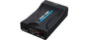 PREMIUMCORD Převodník HDMI 1na SCART 080P s napájecím zdrojem 230V