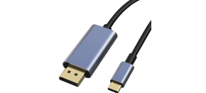 PremiumCord kabel USB-C na DisplayPort DP1.4 8K@60Hz a 4k@120Hz 2m